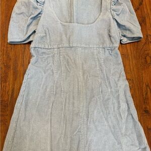 Likely Light Blue Mini Dress